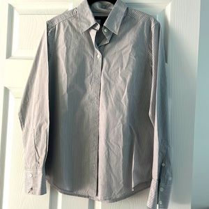 Banana republic button down stripped shirt